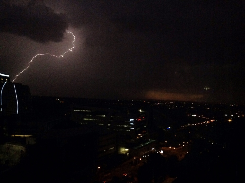 One of the many lightning shots I got
